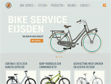 Tablet Screenshot of bikeserviceeijsden.com